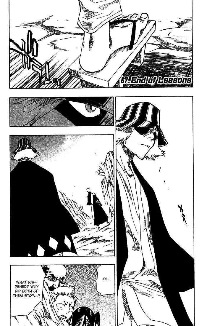 Read Bleach Chapter 67 - End of Lessons Online