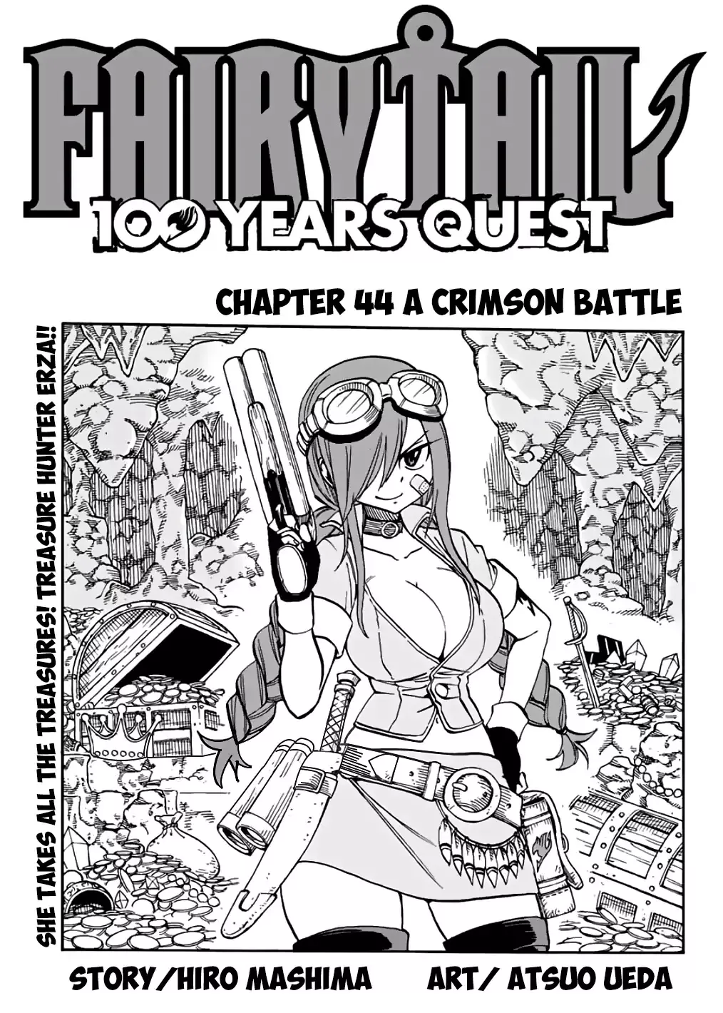 Read Fairy Tail: 100 Years Quest Chapter 44 - A Crimson Battle Online