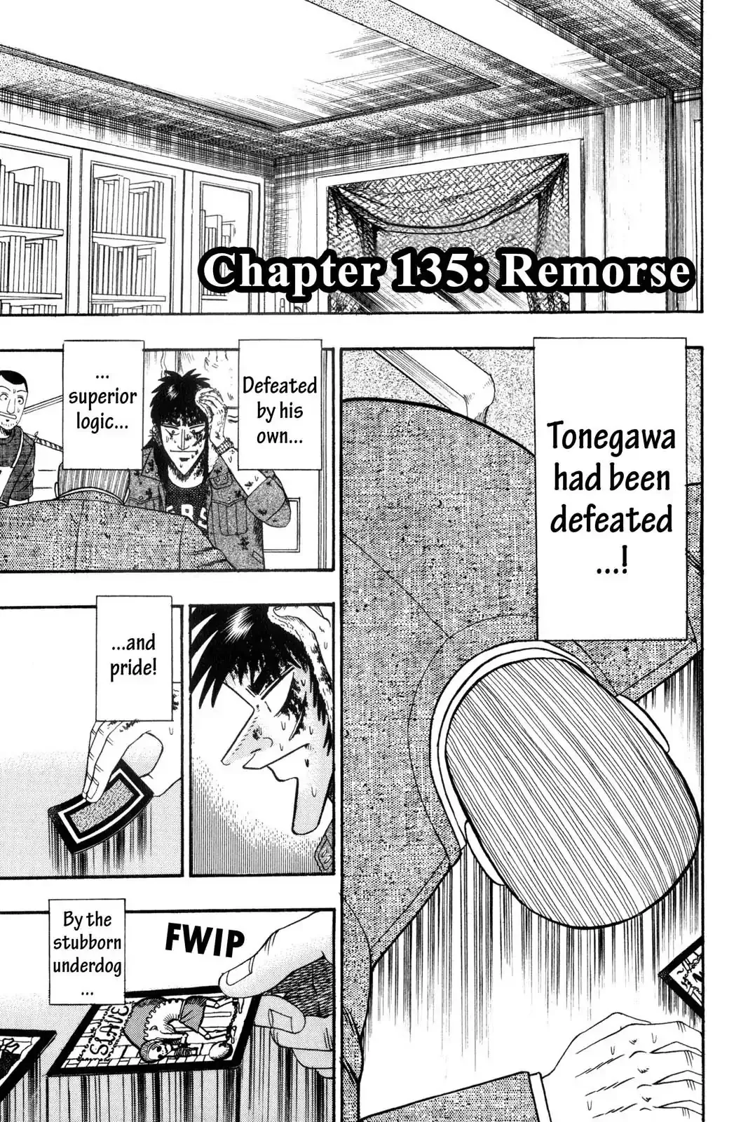 Read Gambling Apocalypse Kaiji – Kaiji Part 1 Chapter 135 - Remorse Online