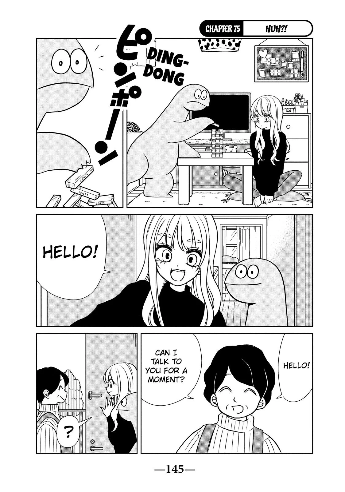 Read My Roomie Is a Dino Chapter 75 Online