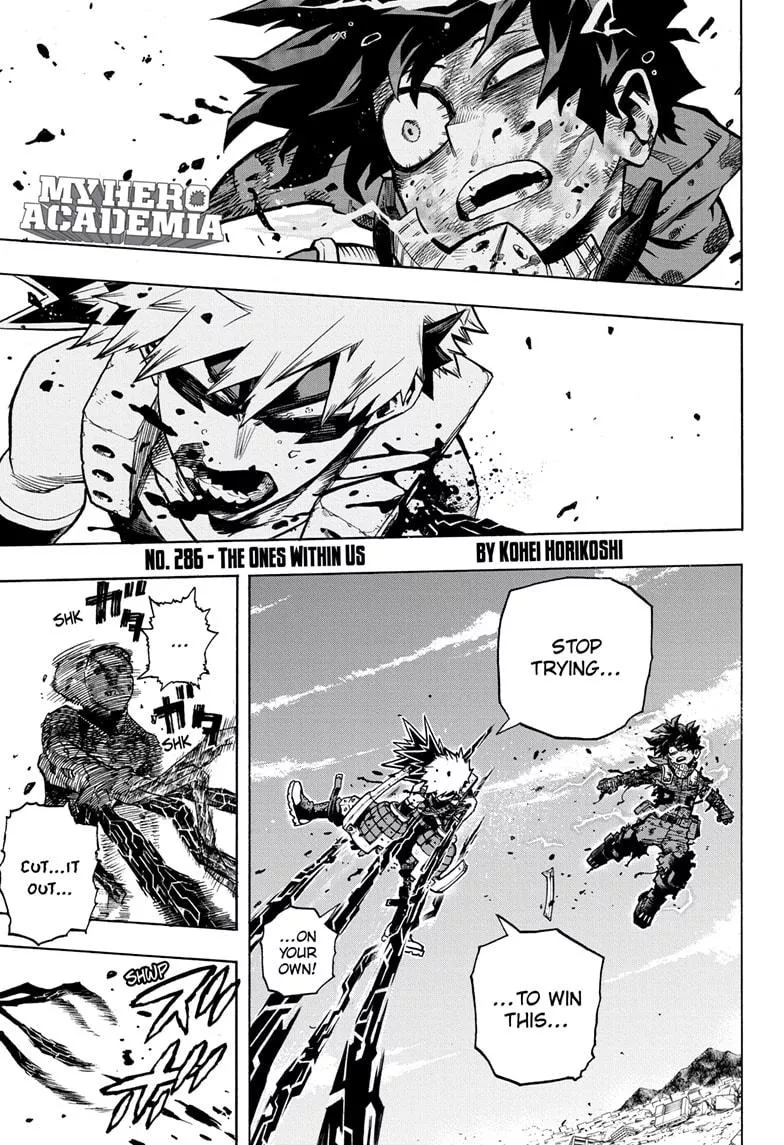 Read Boku no Hero Academia Chapter 286 Online