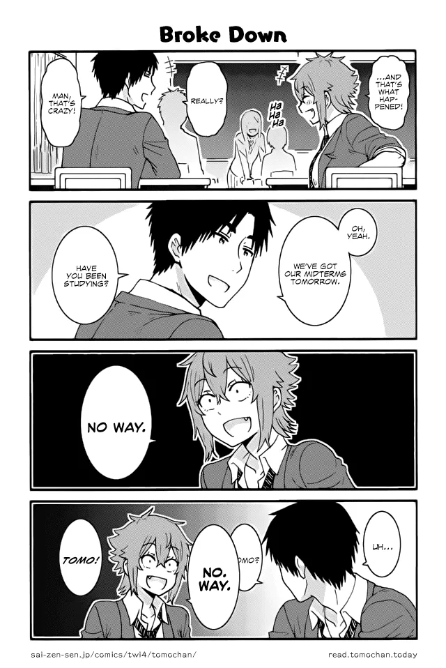 Read Tomo-chan wa Onna no ko! Chapter 290 - Broke Down Online