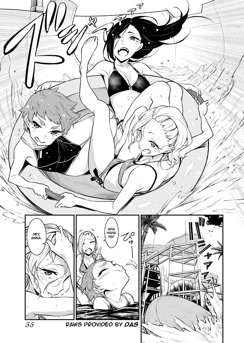 Read Yancha Gal no Anjou-san Chapter 19 - Anjou-san Wants to Play in the Water Online