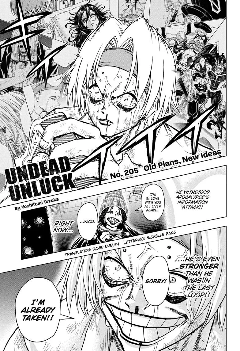 Read Undead + Unluck Chapter 205 Online