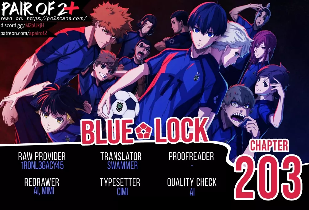 Read Blue Lock Chapter 203 - Overheat Online