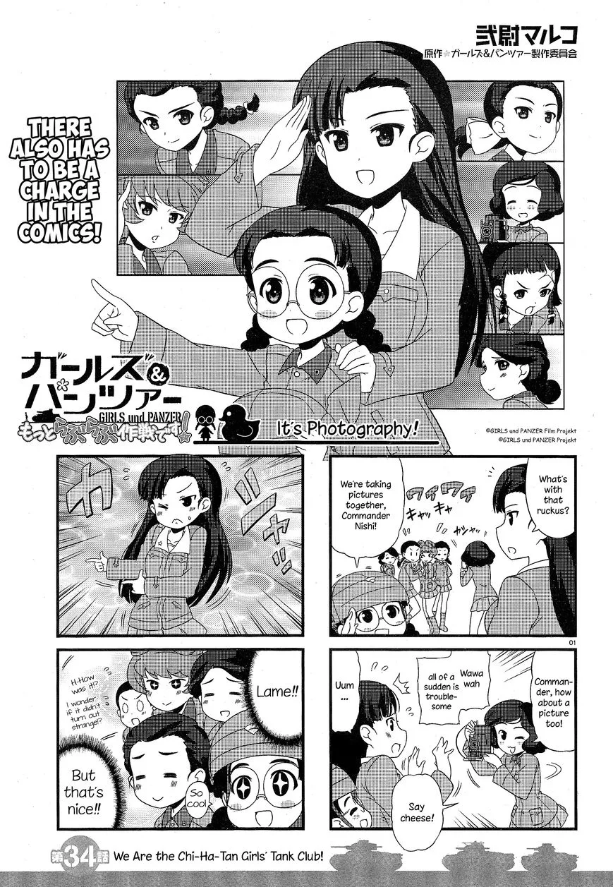 Read Girls & Panzer – Motto Love Love Sakusen desu! Chapter 34 - We Are The Chi-Ha-Tan Girls' Tank Club! Online