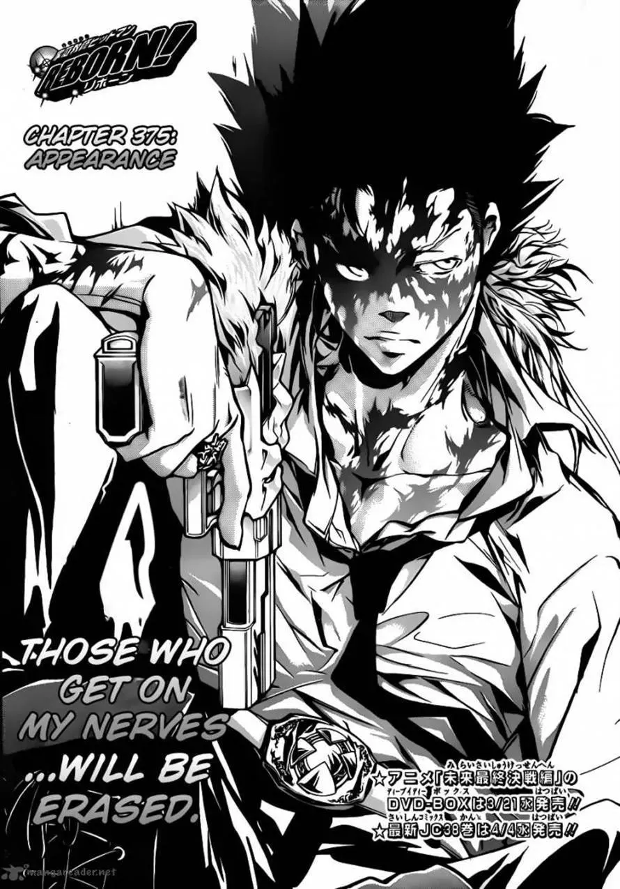 Read Katekyou Hitman Reborn! Chapter 375 - Appearance Online