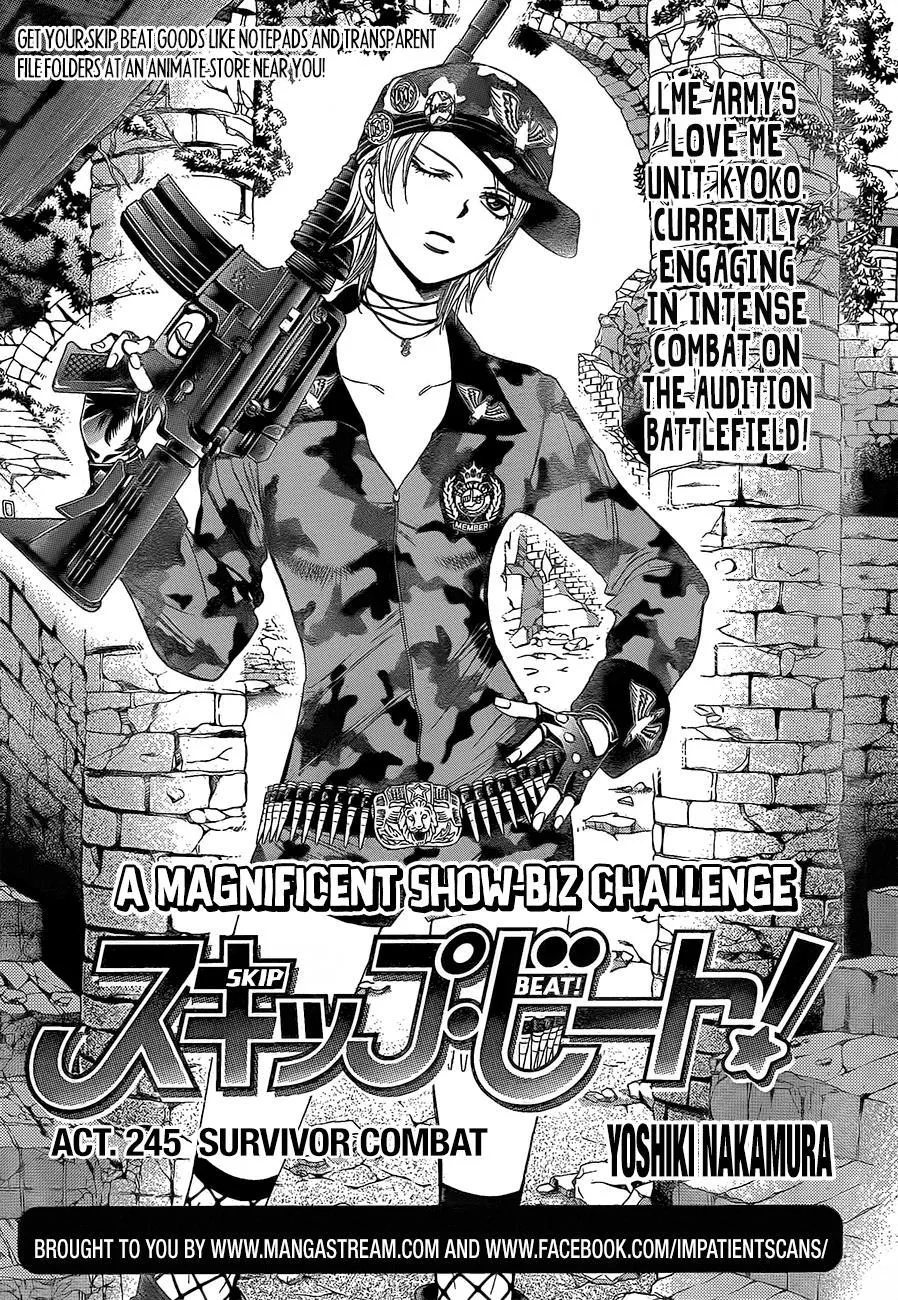 Read Skip Beat! Chapter 245 Online