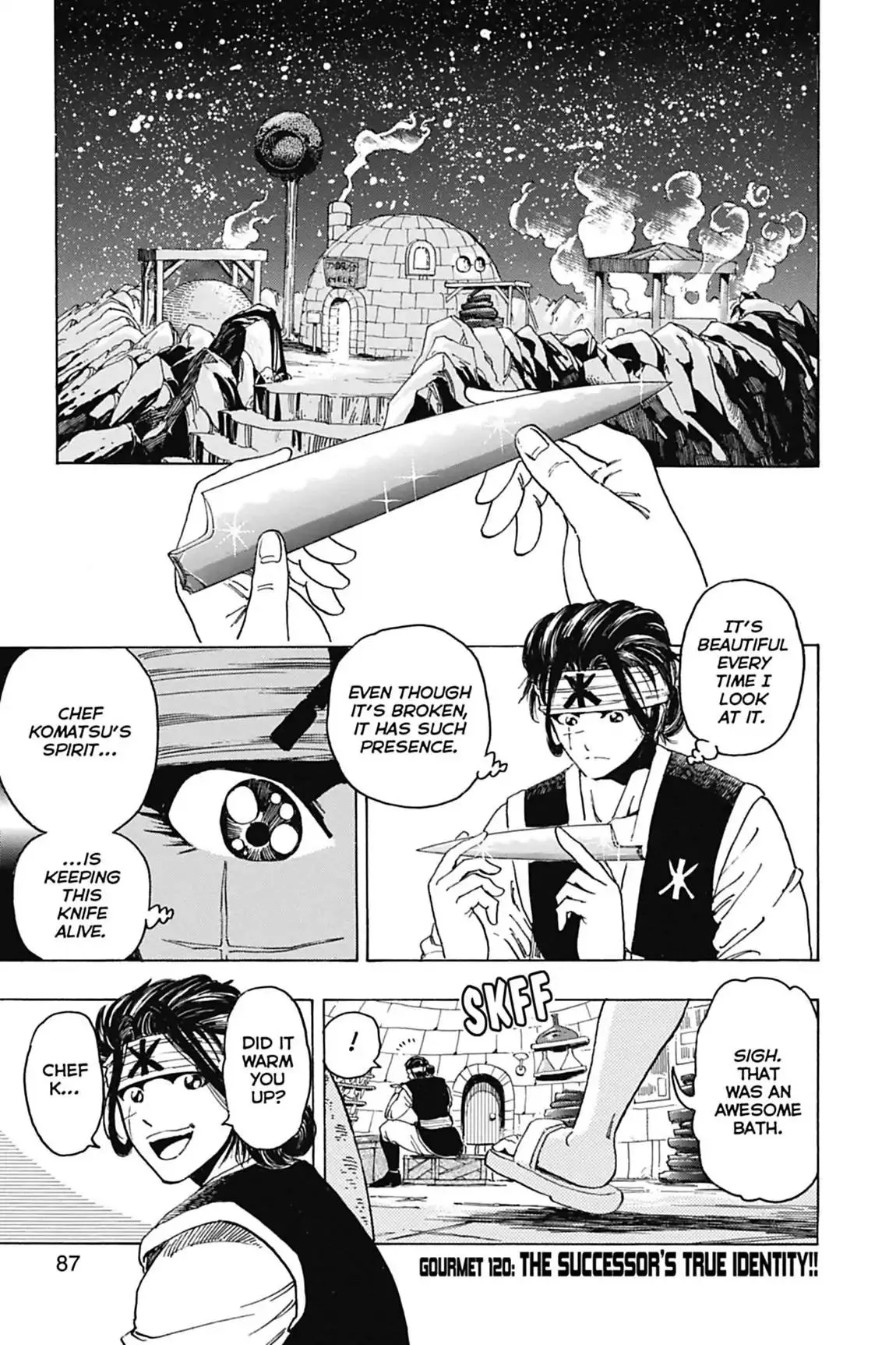 Read Toriko Chapter 120 - Vol.14 Gourmet 120: The Successor's True Identity!! Online