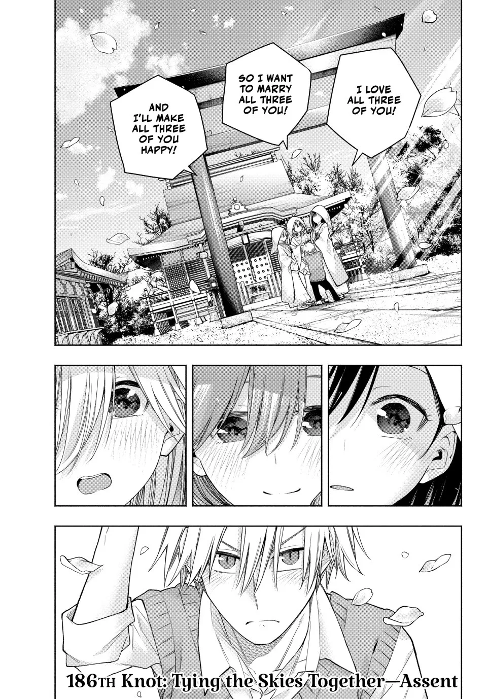 Read Amagami-san Chi no Enmusubi Chapter 186 - Tying the Skies Together—Assent Online