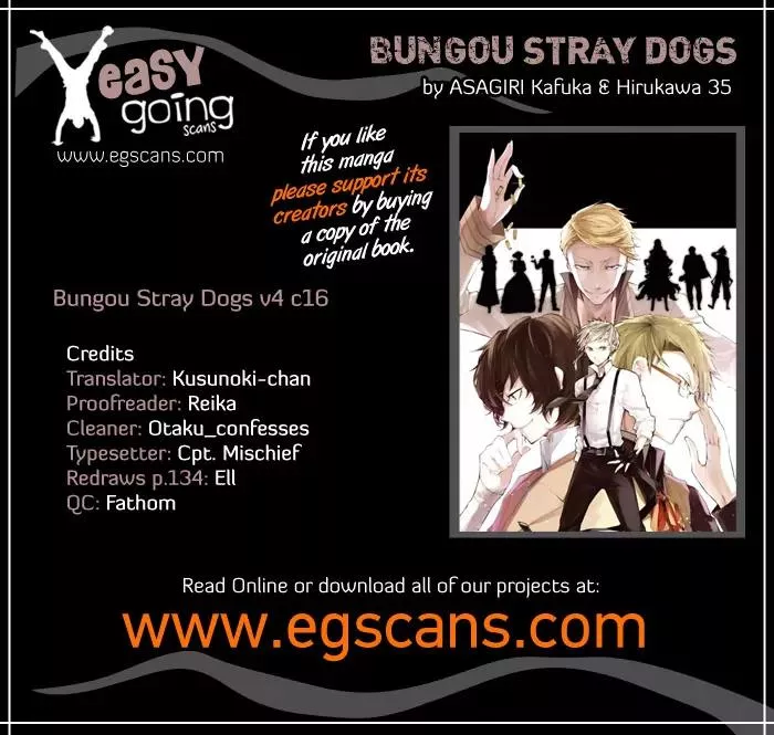 Read Bungou Stray Dogs Chapter 16 - Born Back Ceaselessly into the Past - Part 2 Online