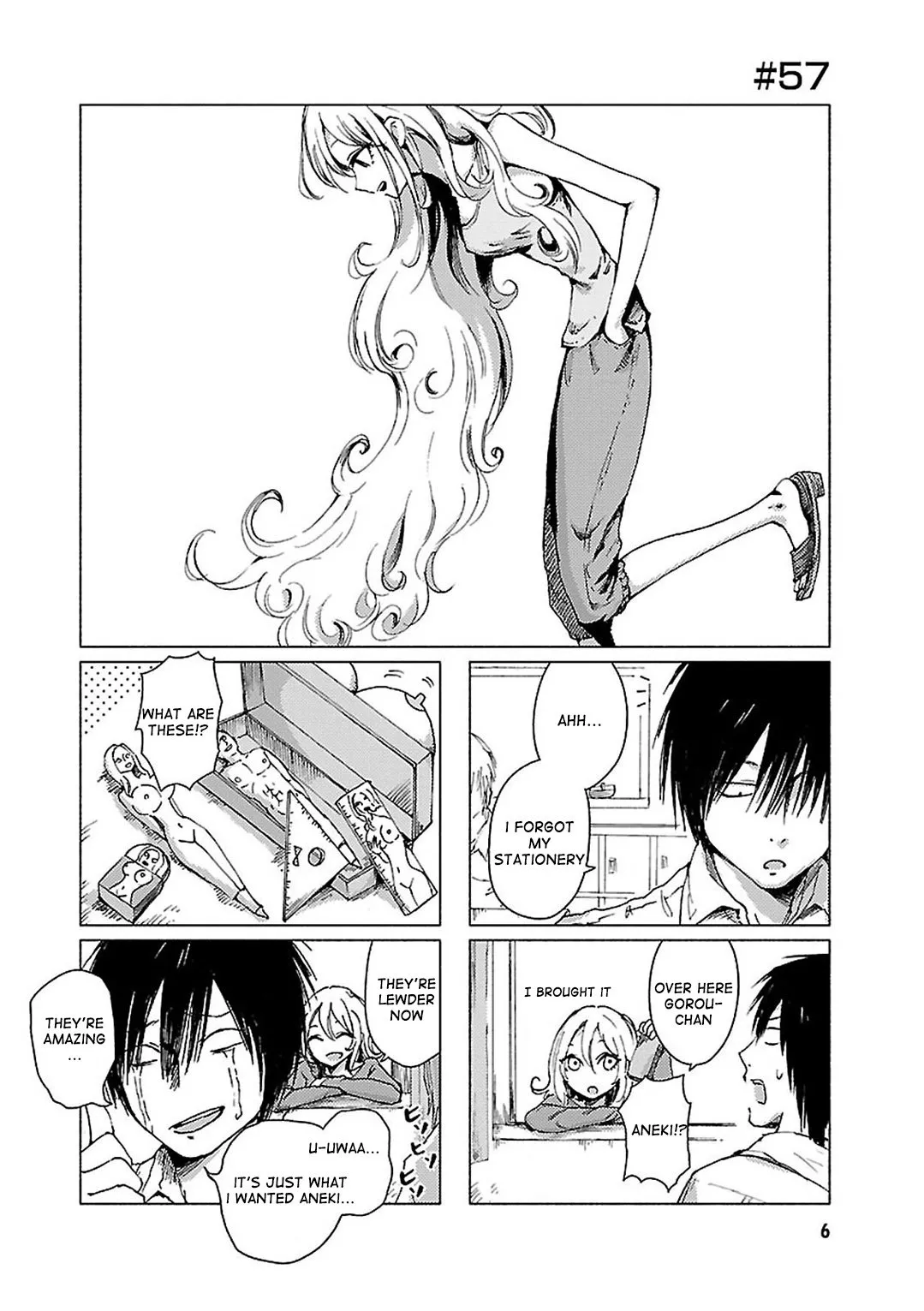 Read Hozuki-san Chi no Aneki + Imouto Chapter 57 Online
