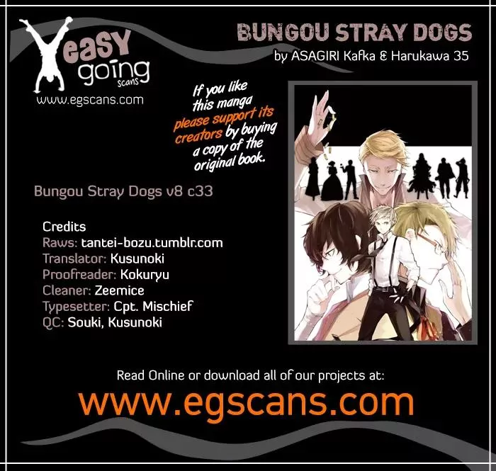 Read Bungou Stray Dogs Chapter 33 - There Is a White Whale that Goes from Heaven to Sea Online