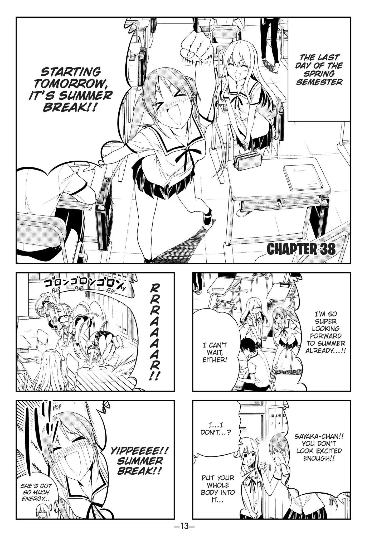 Read Aho Girl Chapter 38 Online