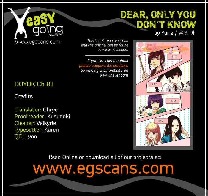 Read Dear, Only You Don’t Know! Chapter 81 - Women, Hide Your Plain Face! 15 Online