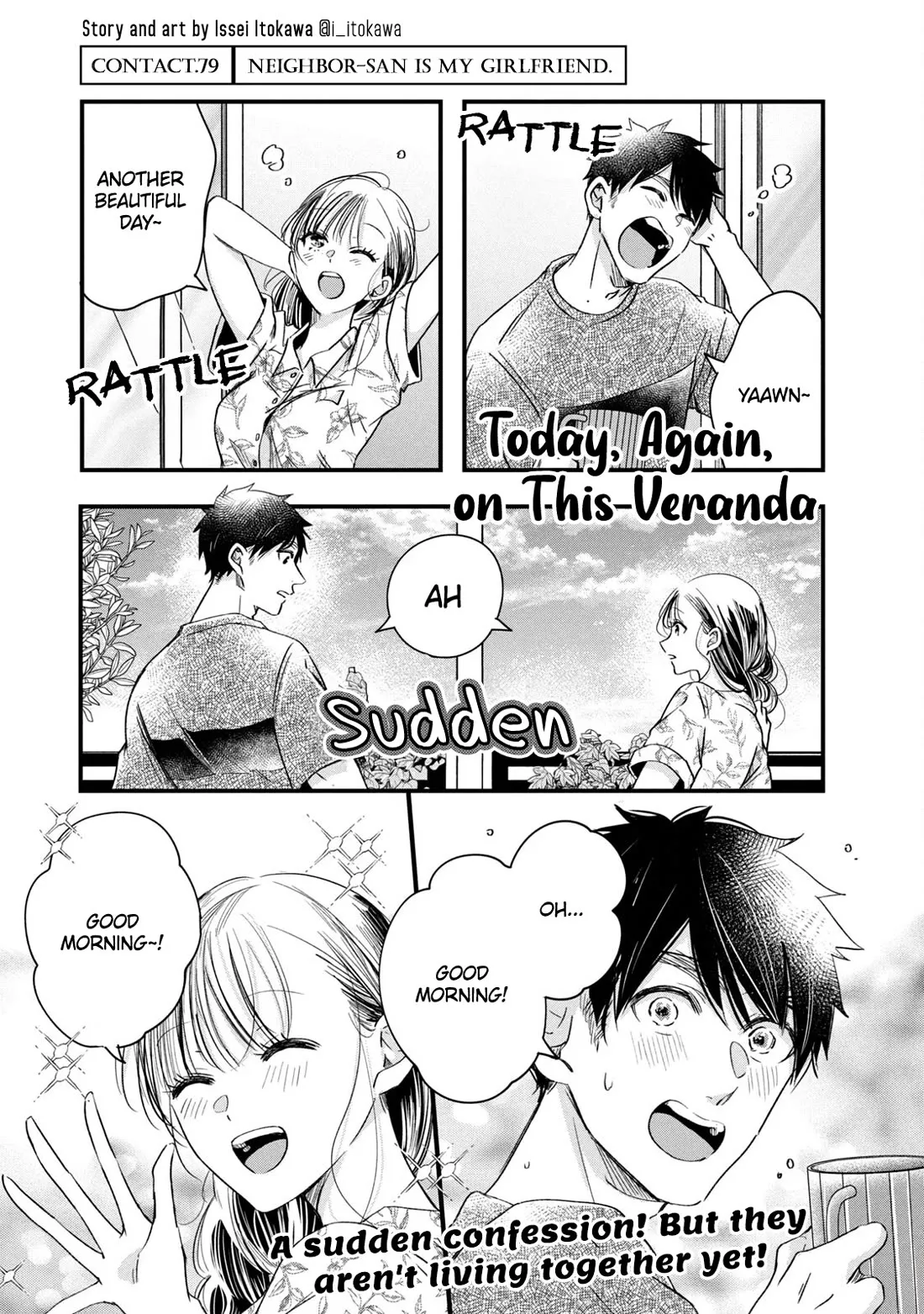 Read On the Balcony Again Today Chapter 79 Online