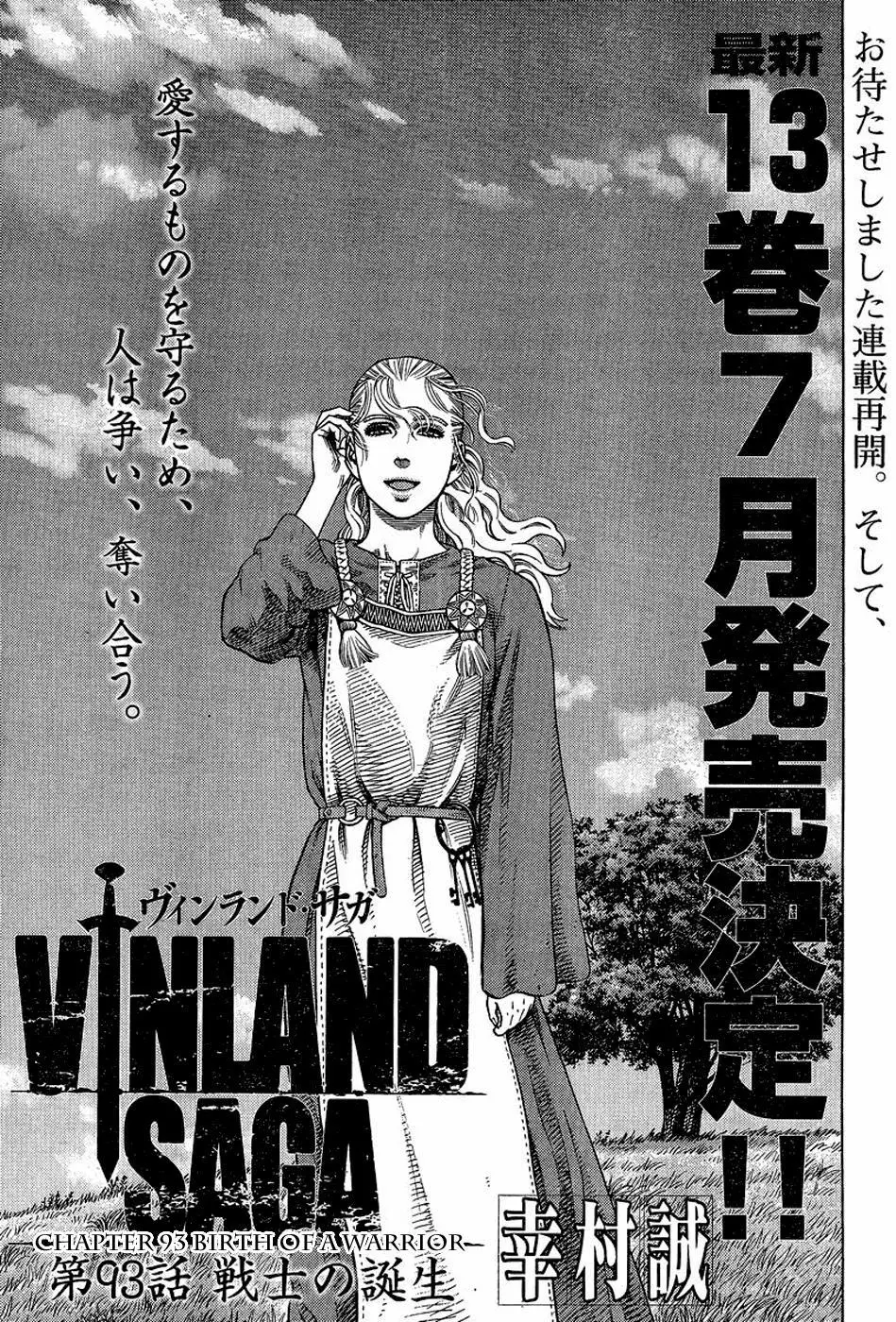 Read Vinland Saga Chapter 93 - Birth of a Warrior Online