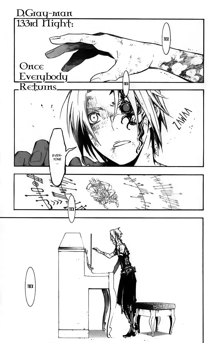 Read D.Gray-man Chapter 133 - The 133rd Night: Once Everyone's Back Home Online