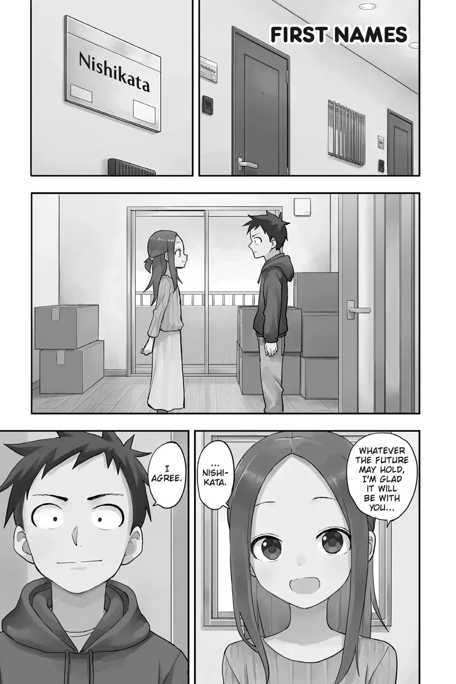 Read Karakai Jouzu no Takagi-san Chapter 169 - First Names Online