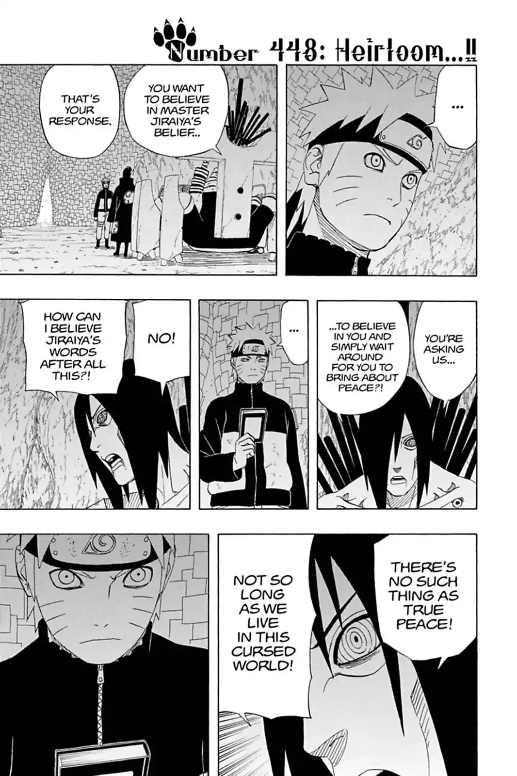 Read Naruto Chapter 448 - Heirloom...!! Online