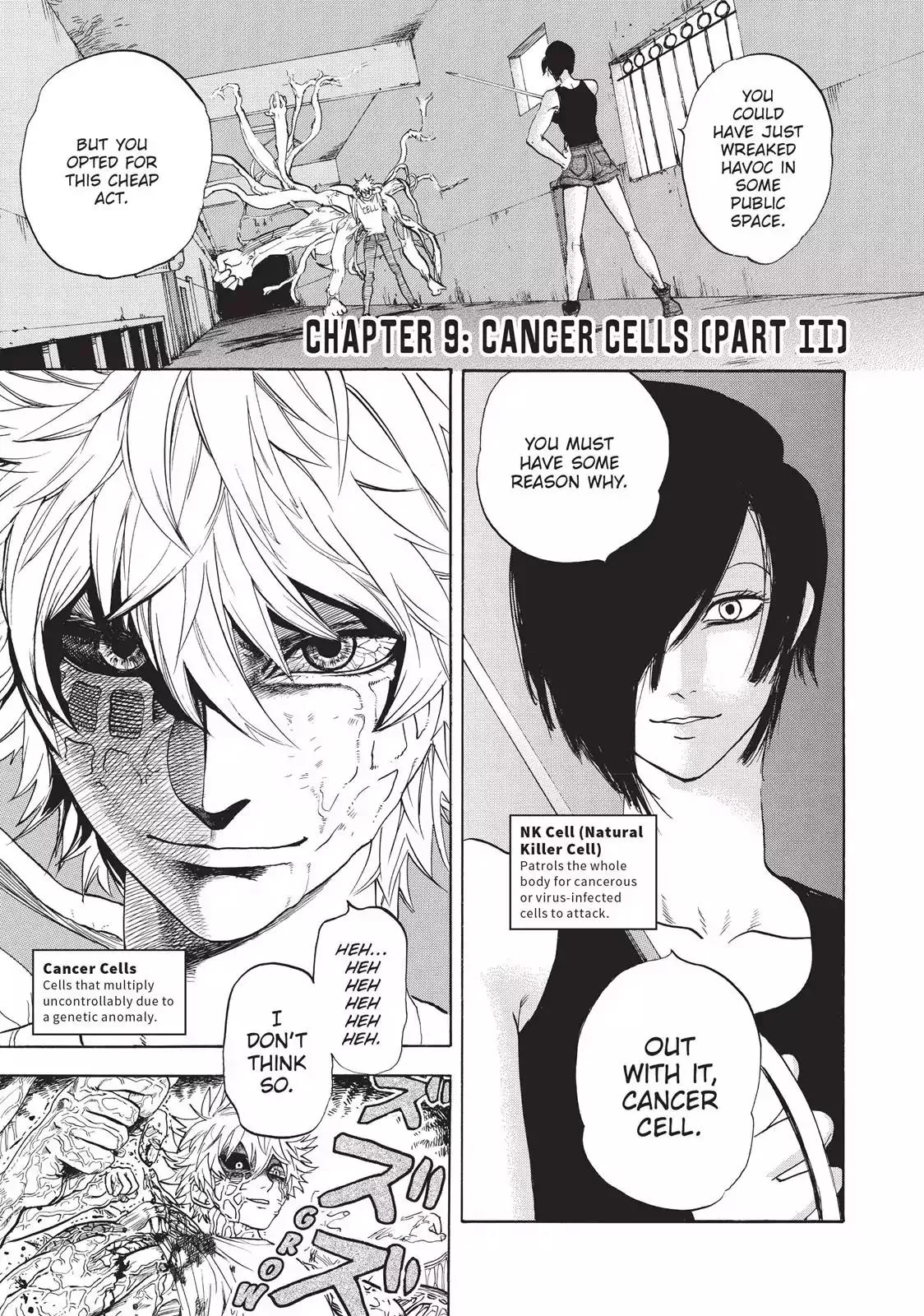 Read Hataraku Saibou Chapter 9 - Cancer Cells (Part II) Online