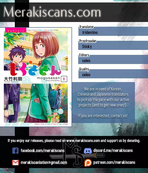Read Mogusa-san Chapter 6 - Cinema and Mogusa-san Online