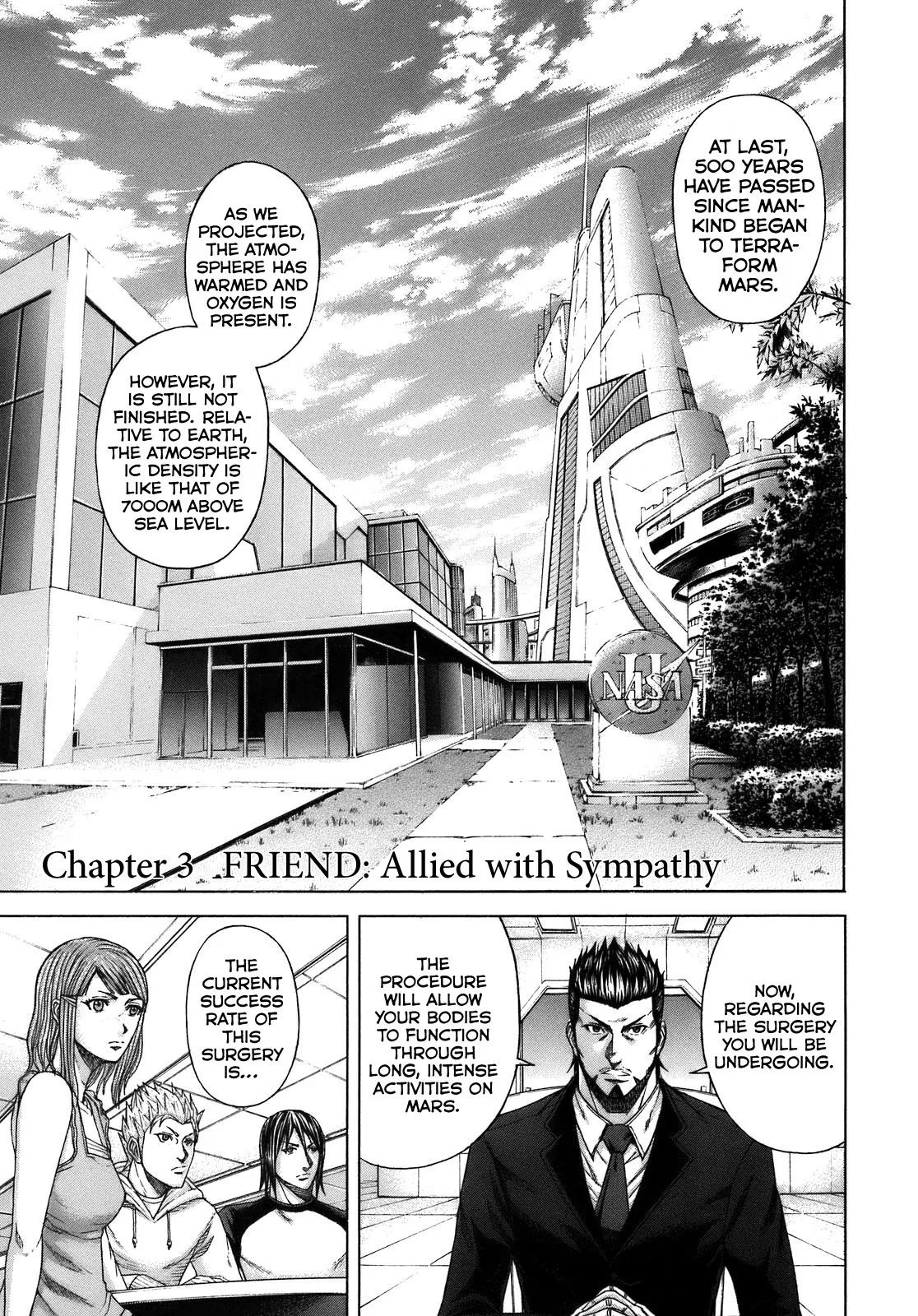 Read Terra Formars Chapter 3 - FRIEND Allied With Sympathy Online