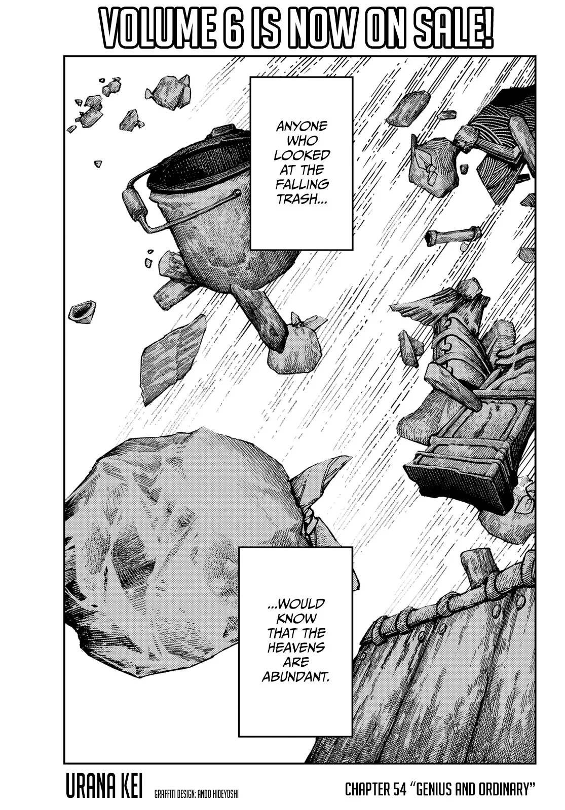 Read Gachiakuta Chapter 54 - Genius and ordinary Online