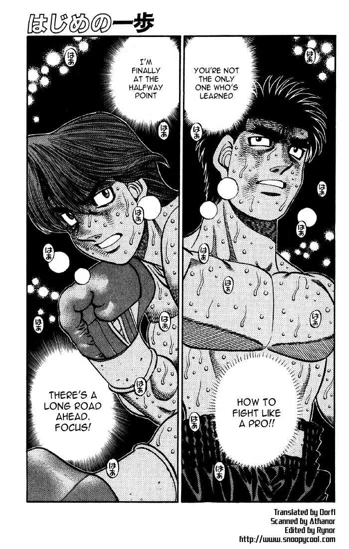 Read Hajime no Ippo Chapter 608 - The heavy hitter's theory Online