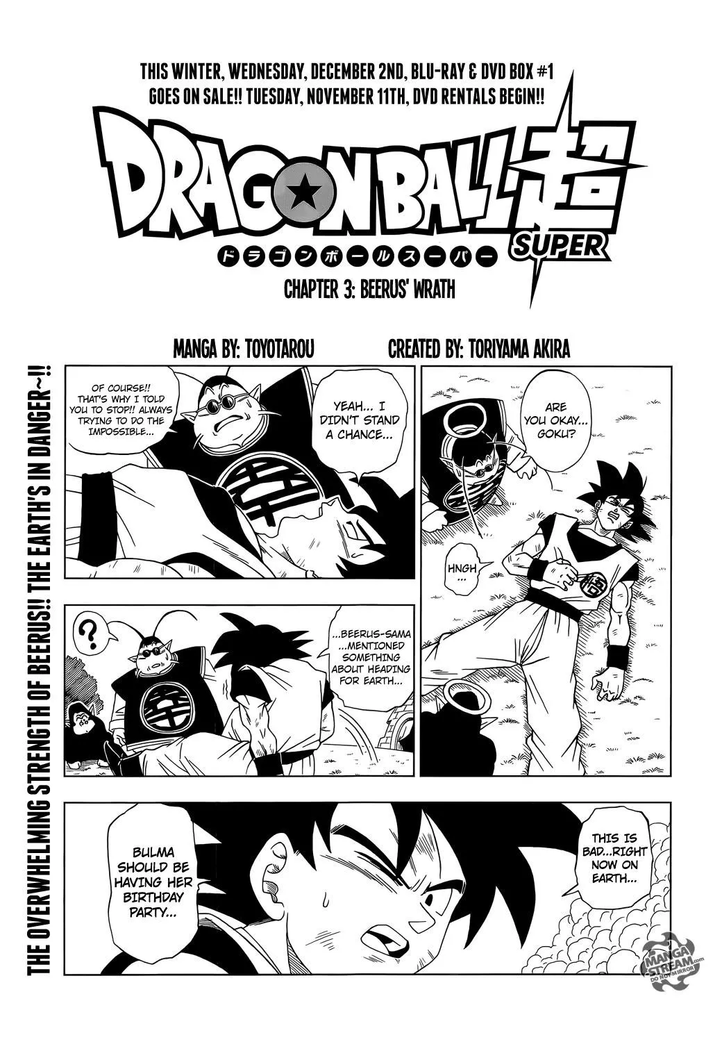 Read Dragon Ball Super Chapter 3 Online