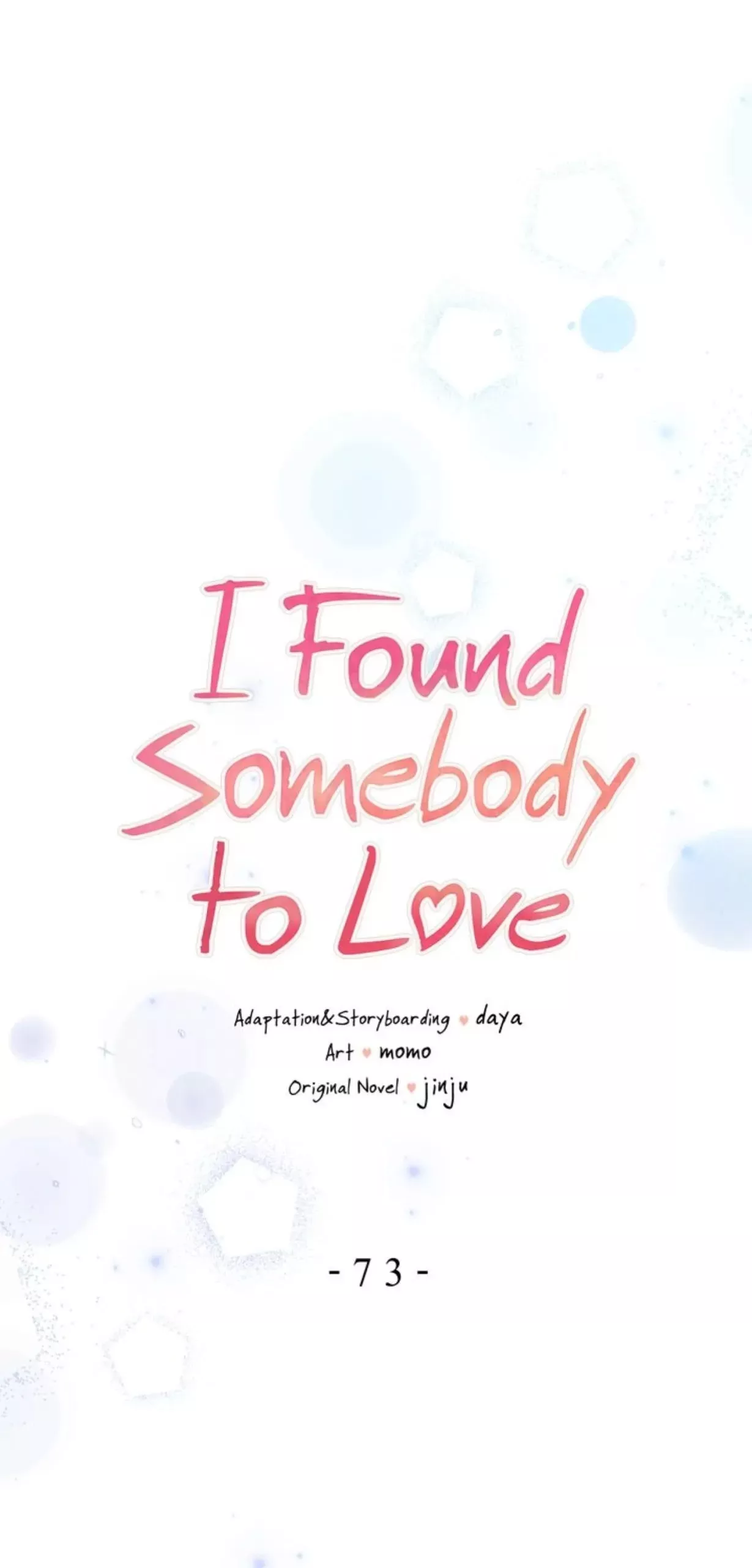 Read I Found Somebody to Love Chapter 73 Online