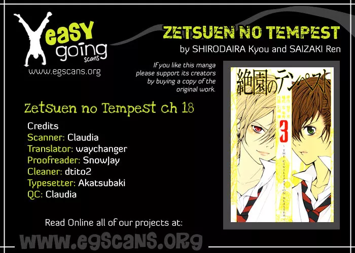 Read Zetsuen no Tempest Chapter 18 - What Do You Think Will Happen? Online