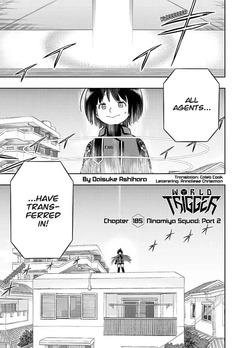 Read World Trigger Chapter 185 - Ninomiya Squad: Part 2 Online