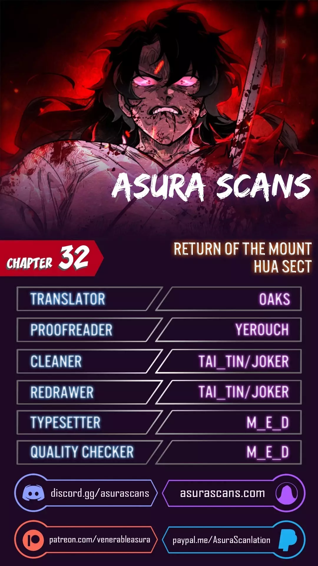 Read Return Of The Mount Hua Sect Chapter 32 Online