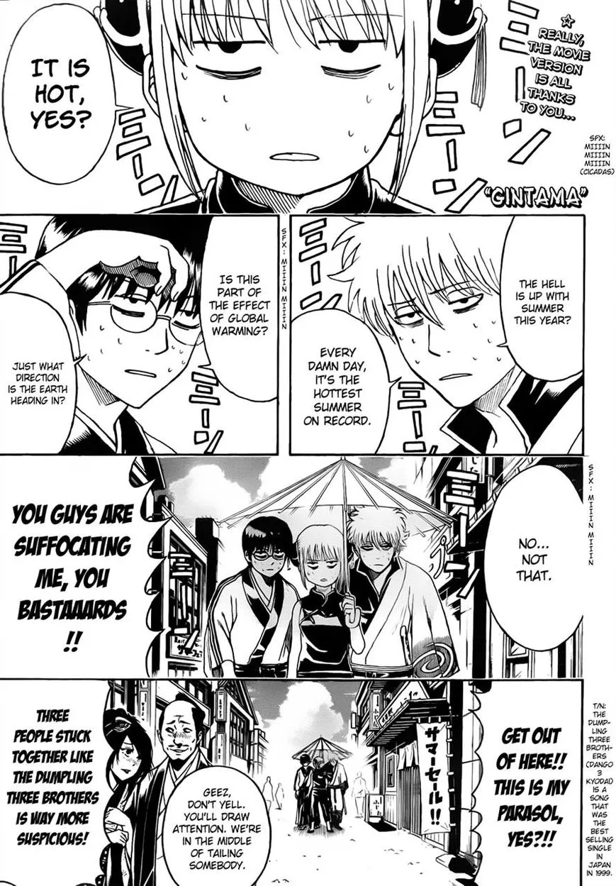 Read Gintama Chapter 457 - Making Light of Early Plot Elements is Fatal Online