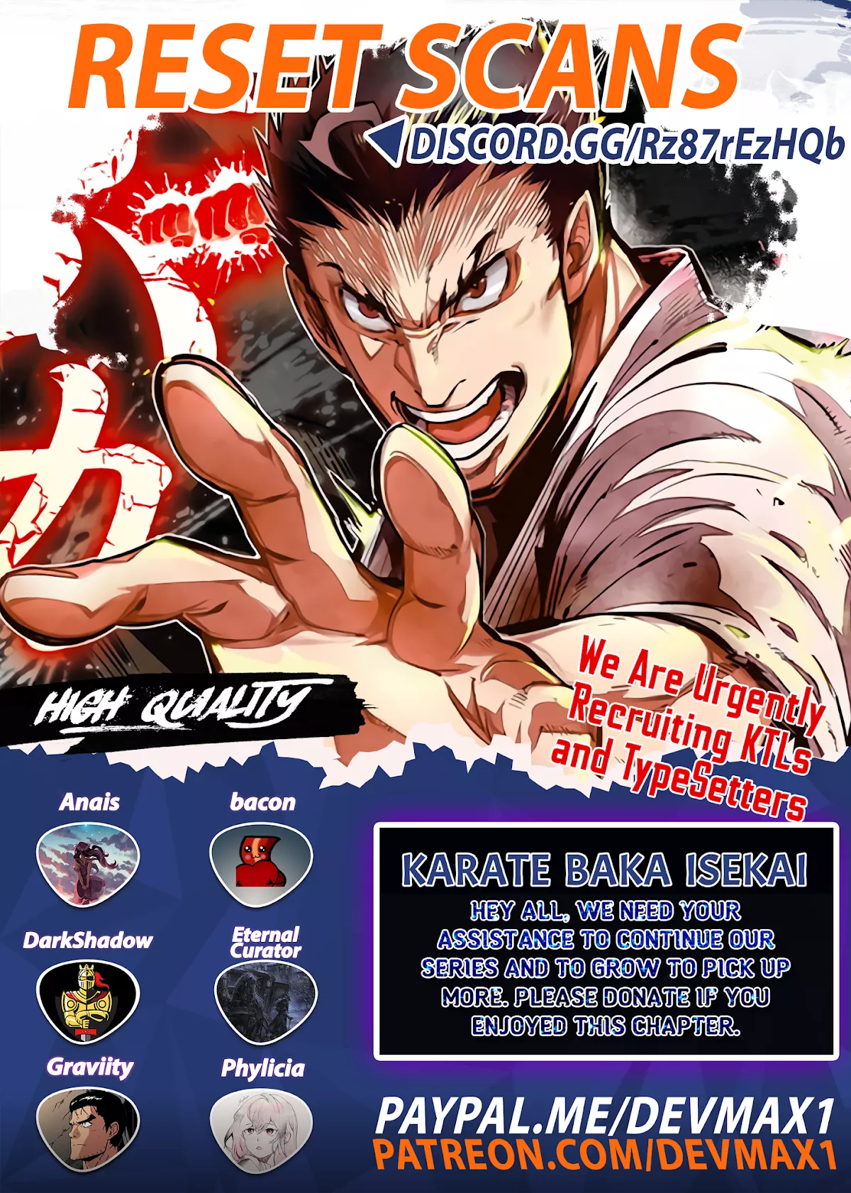 Read Karate Baka in Different World Chapter 12.1 Online