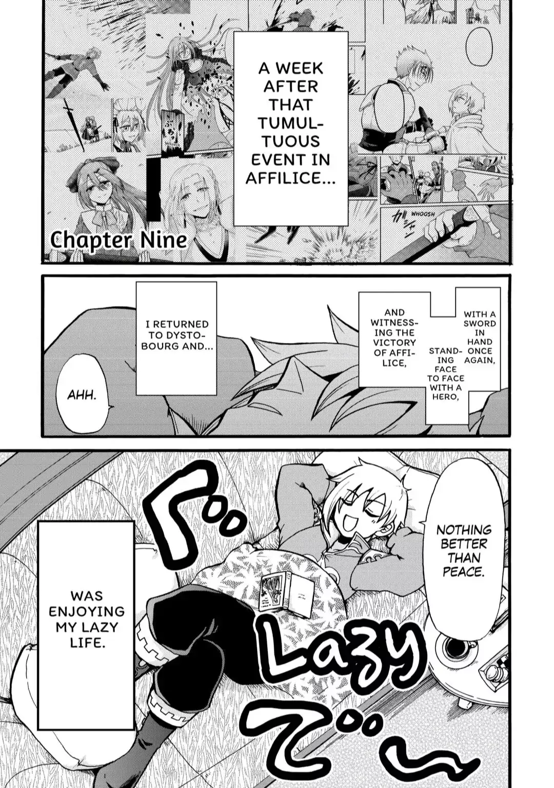 Read Zense wa Kentei. Konjou Kuzu Ouji Chapter 9 - One Week Online