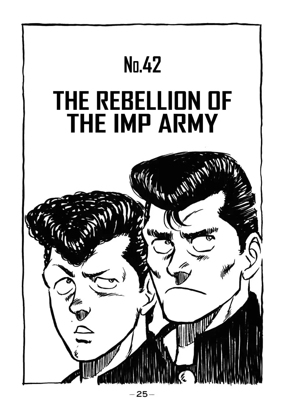 Read Be-Bop-Highschool Chapter 42 - The Rebellion of the Imp Army Online