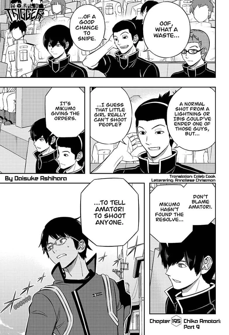 Read World Trigger Chapter 195 Online