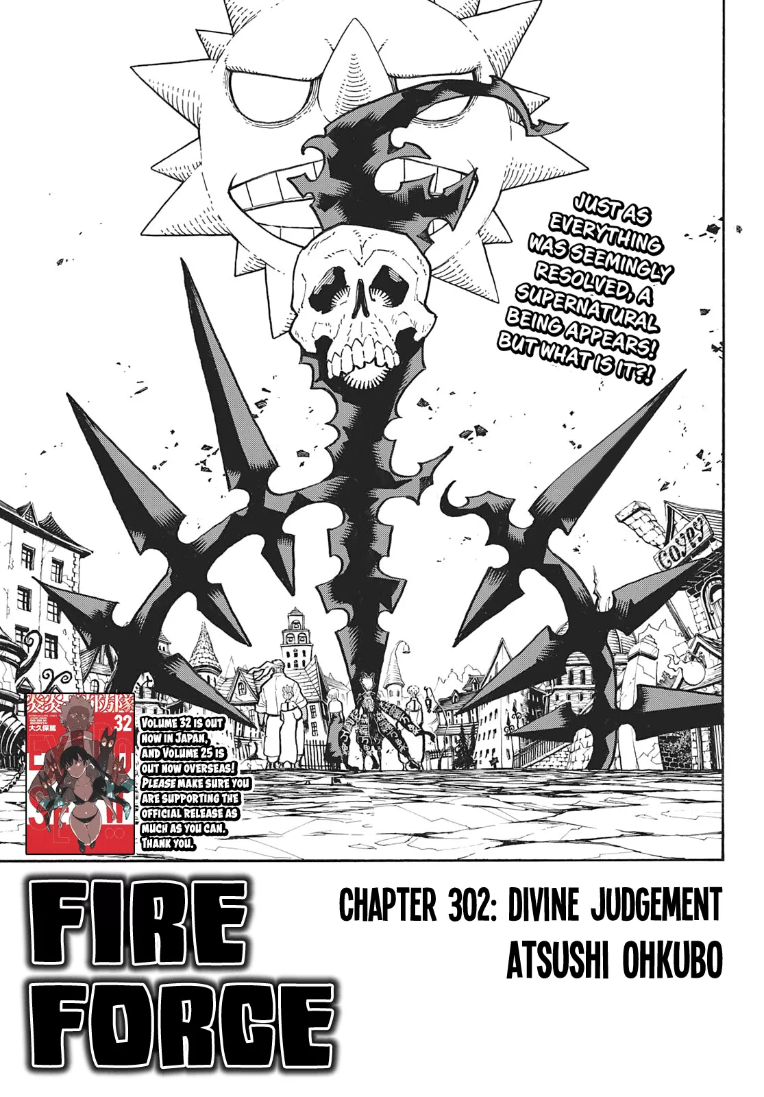 Read Enen no Shouboutai Chapter 302 - Divine Judgement Online