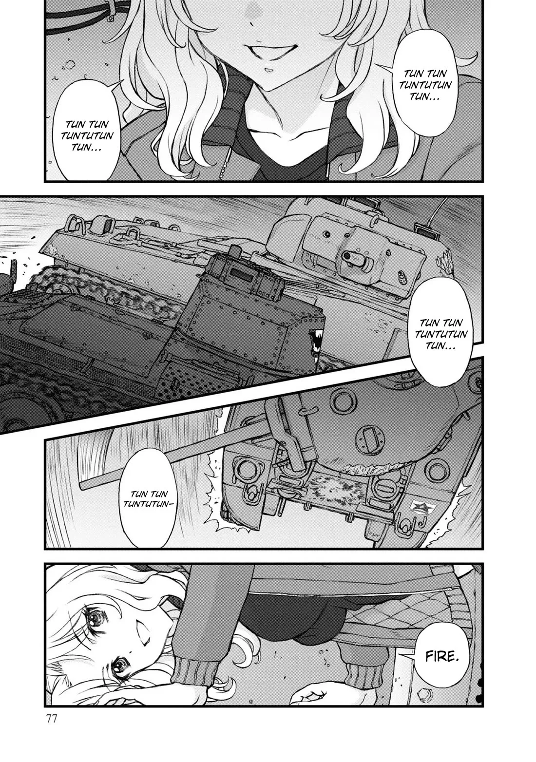 Read GIRLS und PANZER – The Fir Tree and the Iron-Winged Witch Chapter 18 Online