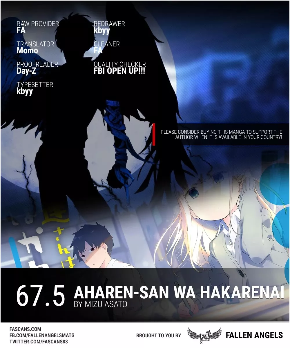 Read Aharen-san wa Hakarenai Chapter 67.5 - Volume 7 Omake Online