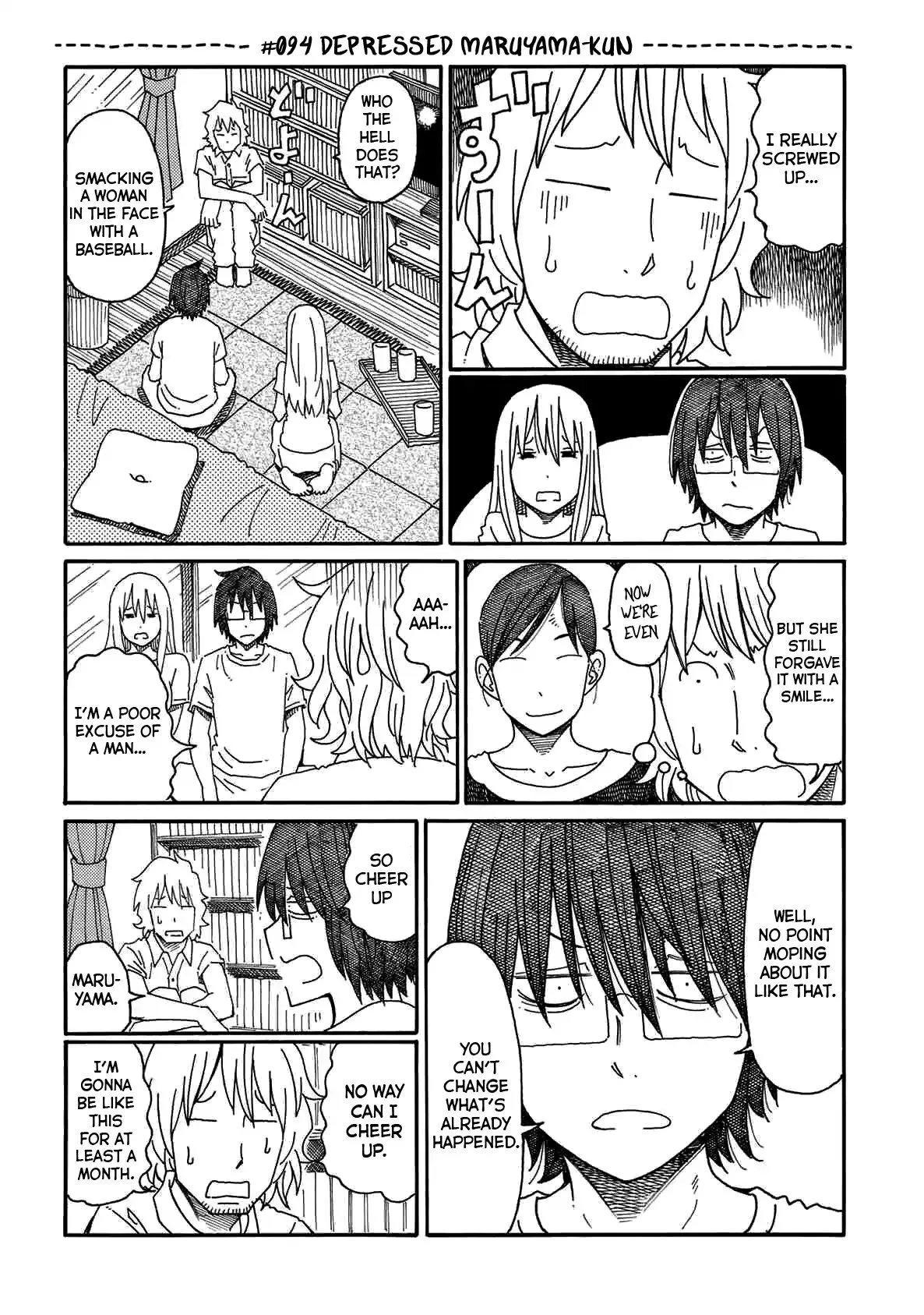 Read Hatarakanai Futari (The Jobless Siblings) Chapter 94 - Depressed Maruyama-kun Online