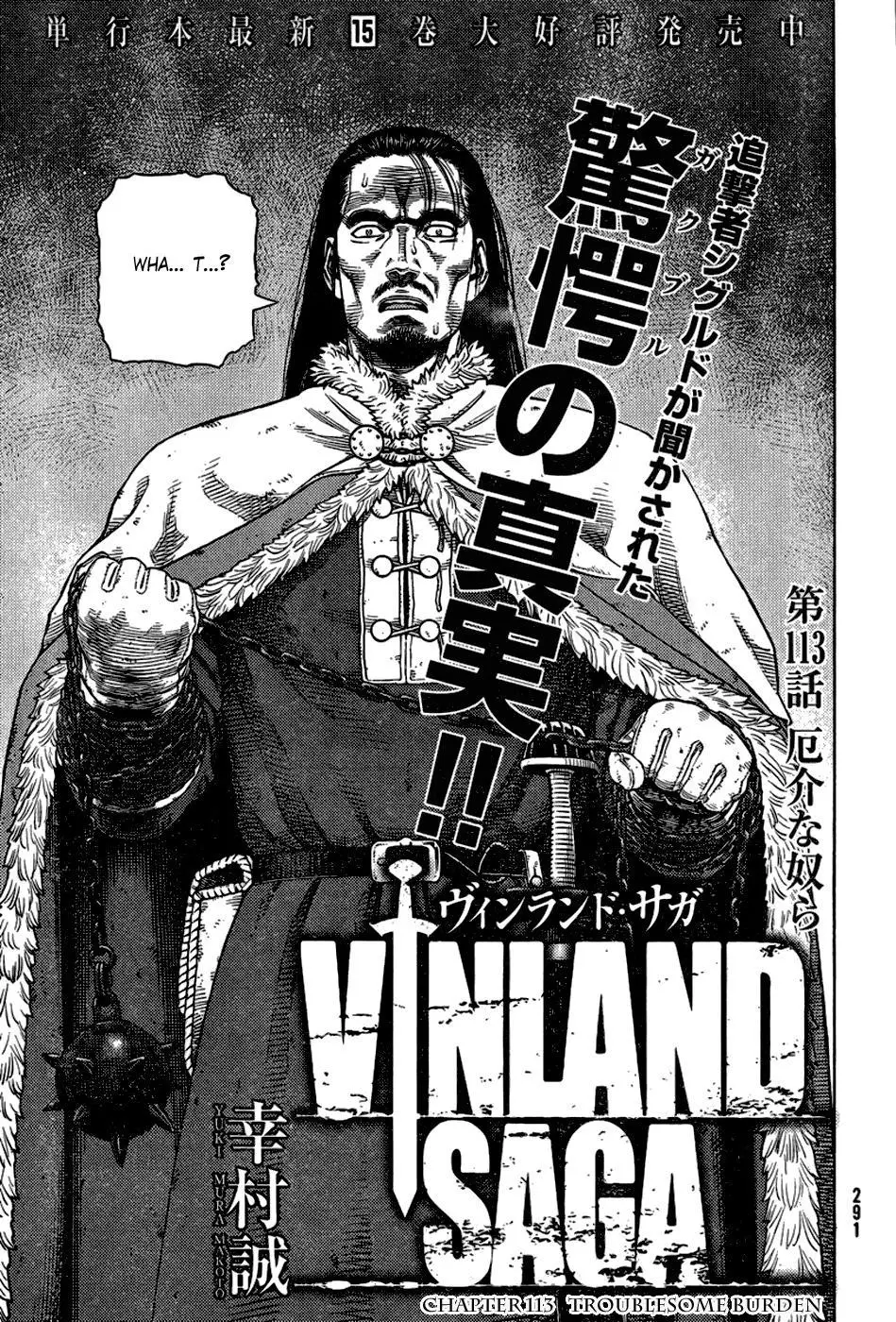 Read Vinland Saga Chapter 113 - Troublesome Burden Online