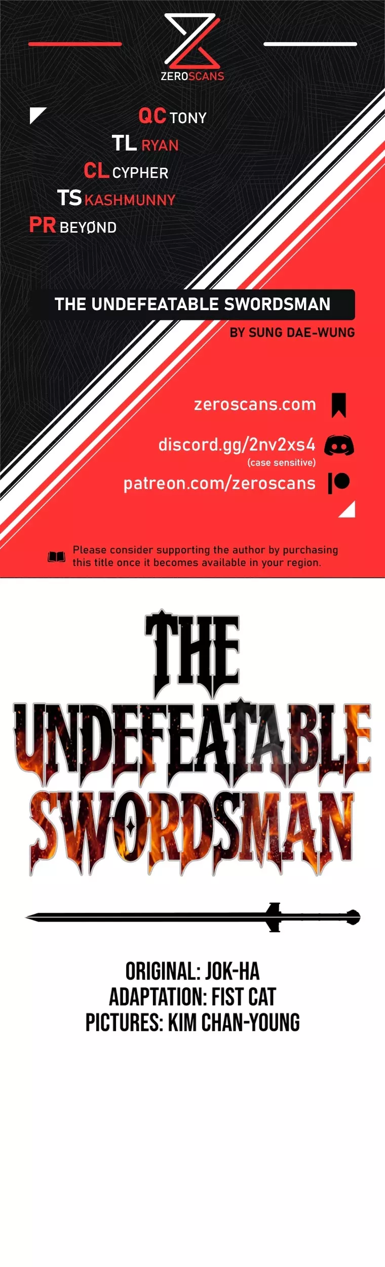 Read The Undefeatable Swordsman Chapter 93 Online