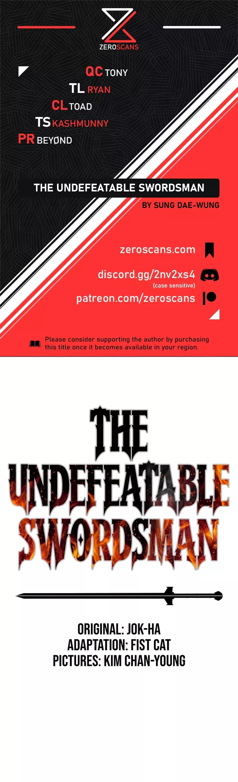 Read The Undefeatable Swordsman Chapter 87 Online