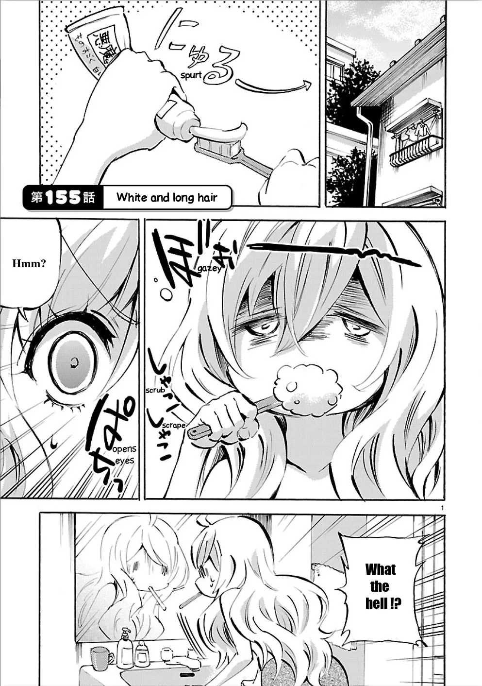 Read Jashin-chan Dropkick Chapter 155 - White and long hair Online