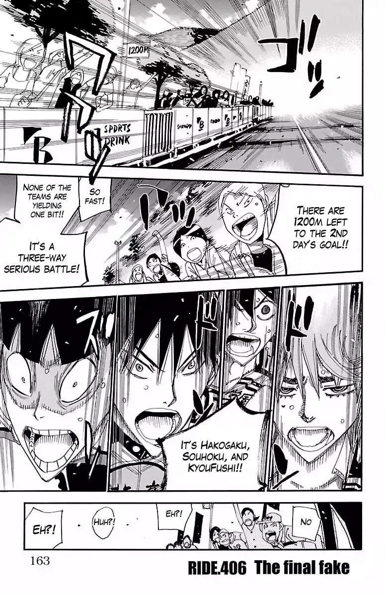 Read Yowamushi Pedal Chapter 406 - The Final Fake Online