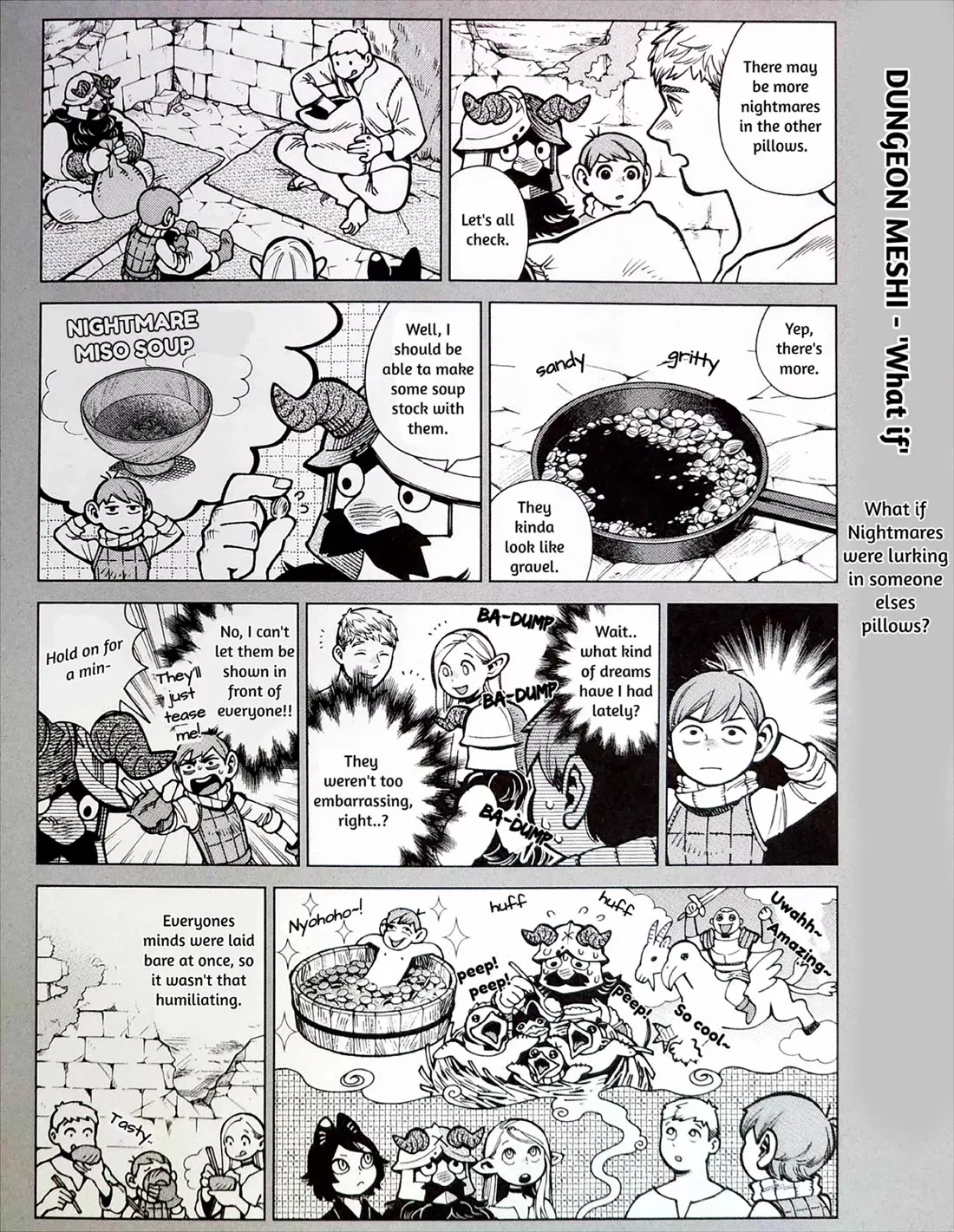 Read Dungeon Meshi Chapter 97.84 - Blu-ray's Extra Vol 4 - "What If" Situation Online