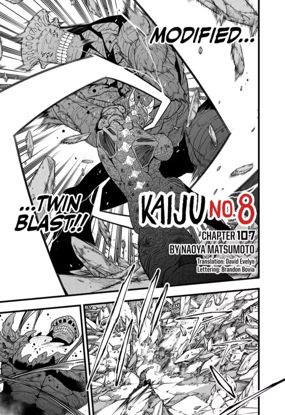 Read Kaiju No. 8 Chapter 107 Online